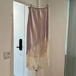 NWOT free people purple skirt small